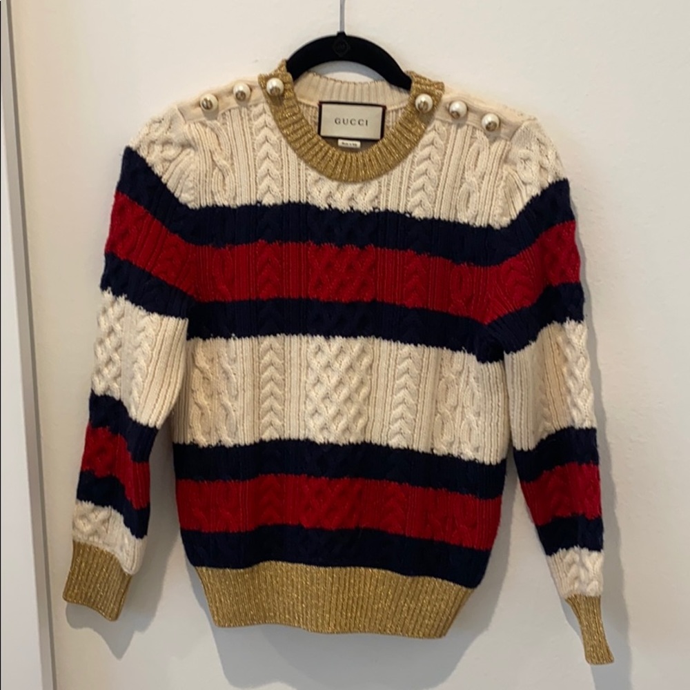 Gucci sweater stripe